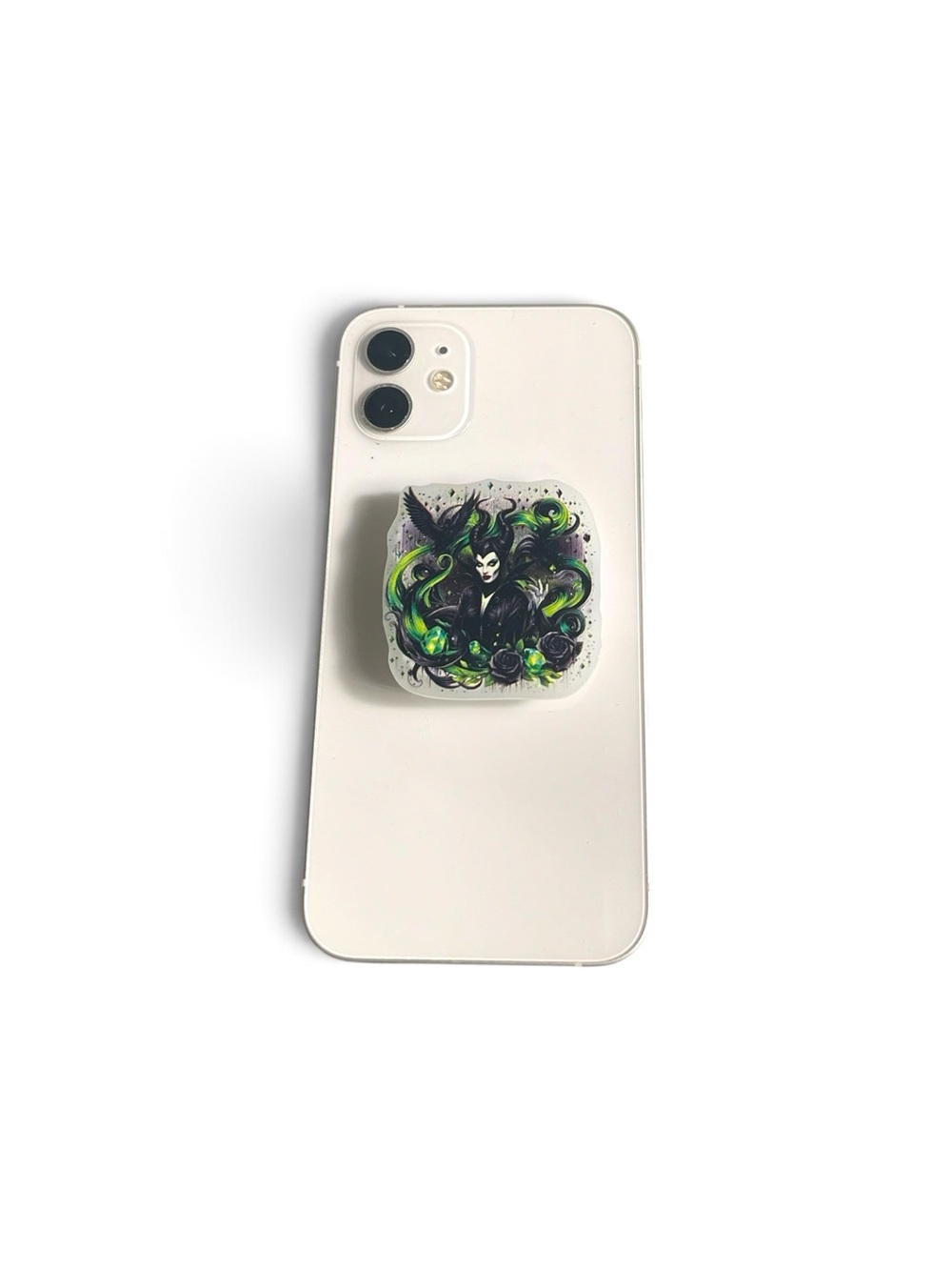 Maleficent Green & Black Glow in the Dark PopSocket